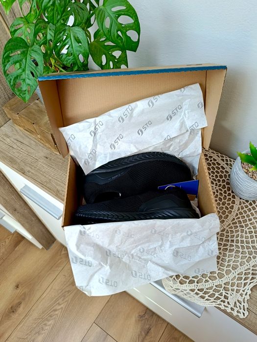 Damskie wsuwane buty sportowe 37 STQ czarne