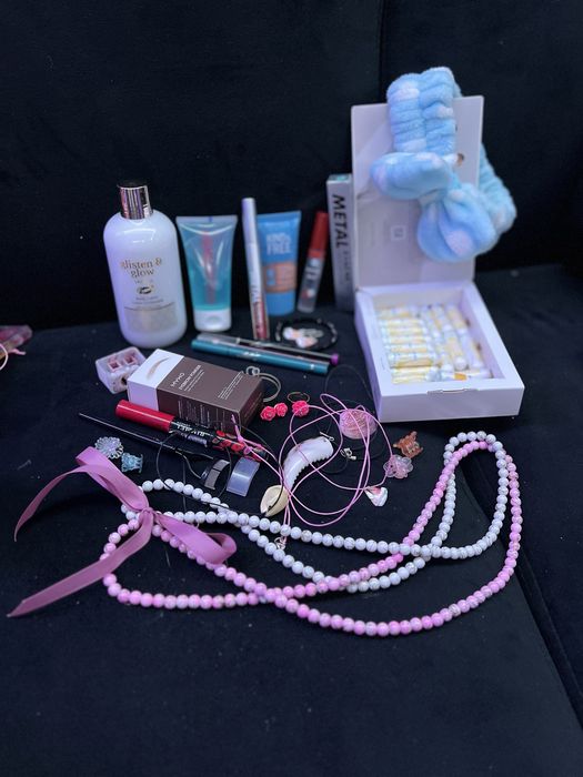 NOWE kosmetyki + biżuteria + akcesoria