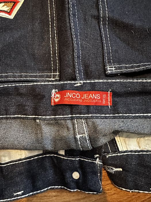 Dżinsy jnco granatowe