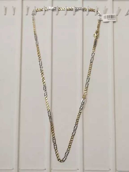 Złoty Łańcuszek Pancerka Dwukolorowa 13,08G 585