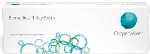 Soczewki kontaktowe  Biomedics 1 Day Extra +3,75 lub +4,5 29szt USA