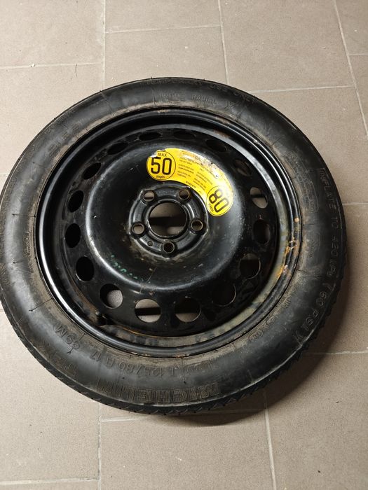 KOŁO DOJAZDOWE 125/80 R17 5x108 dojazdówka
marka VOLVO S60 I, V70 II,