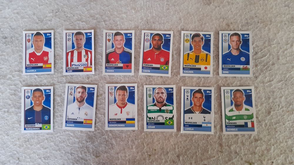 Cromos Topps UEFA Champions League 2016-22