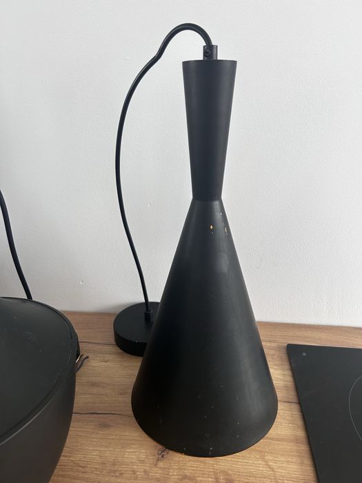 Lampa sufitowa 4szt czarna