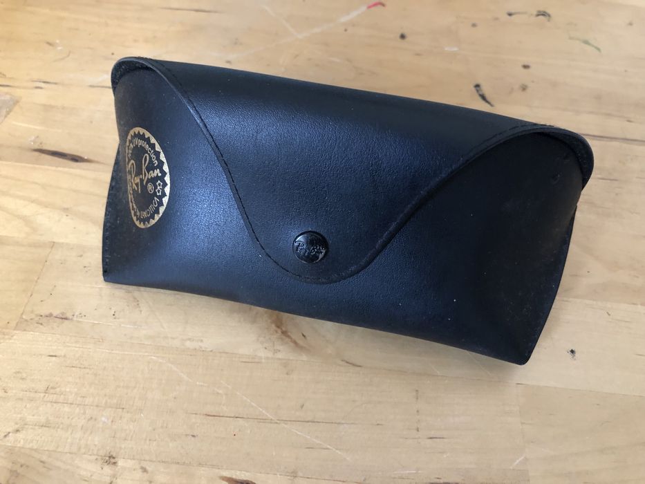 Estojo caixa ôculos Ray-Ban originais