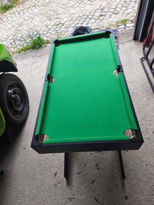 Mini snooker com tacos