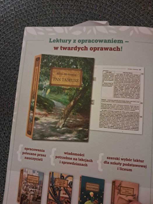 Pan Tadeusz z opracowaniem