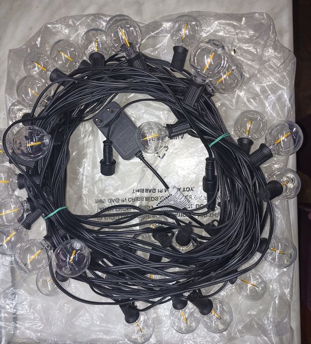 Уличная ретро гирлянда 30 м