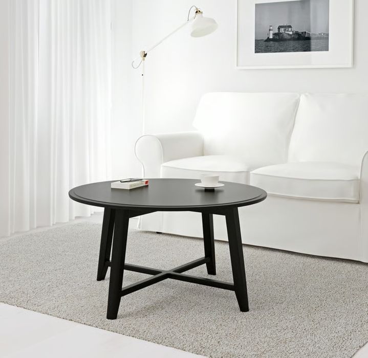 Stolik kawowy ława piękna czarna tanio