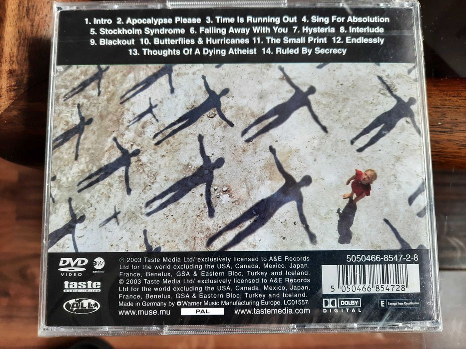 Muse – Absolution (Edição Especial + DVD) – Novo / Selado