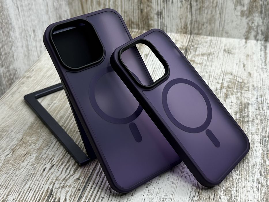 Чехол матовaый Matt MagSafe Premium на iPhone 14 Pro/ 14 Pro Max Чохол