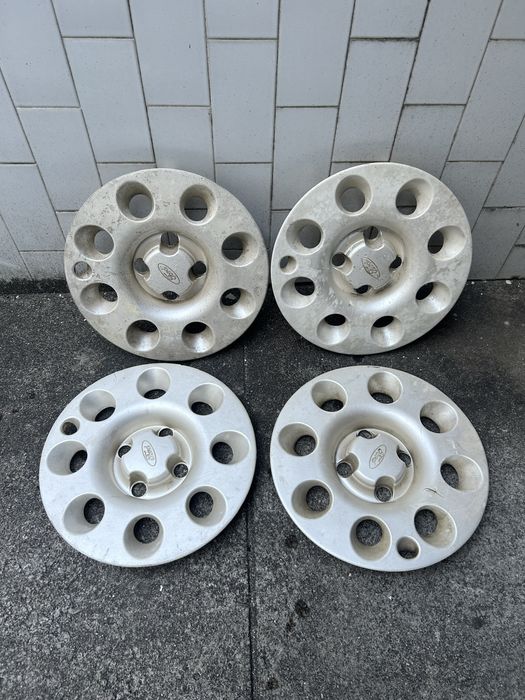 Jantes 4 tampões de roda 14’ Ford Escort XR3i mk4 cabrio