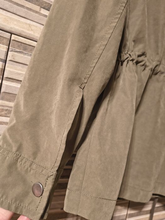 Kurtka wiosenna letnia z kapturem khaki