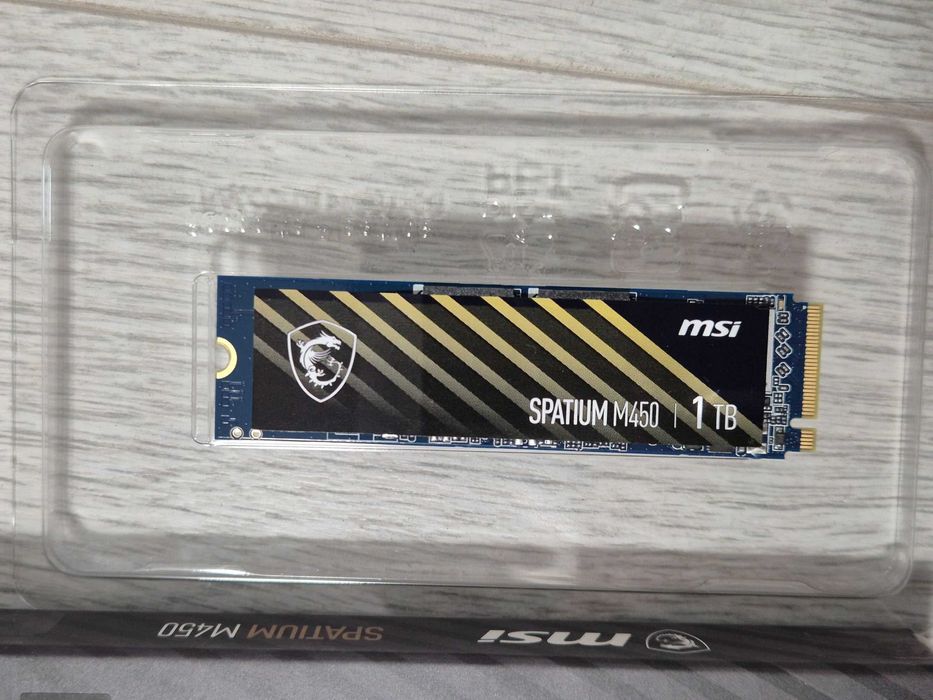 ТОП вибір M.2 SSD диск 1TB MSI Spatium M450 (PCI-e 4.0 x4. NVMe). Trade-in