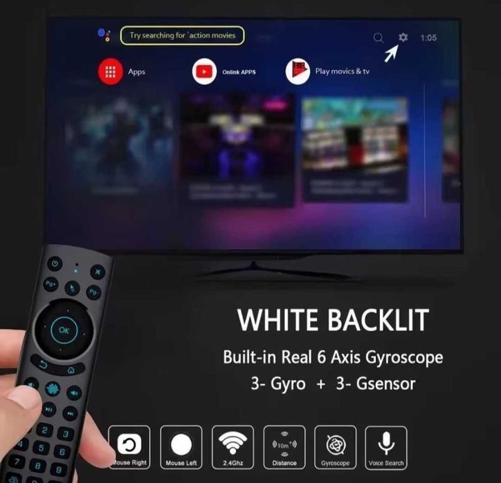 Пульт G20S PRO  для Android TV Box