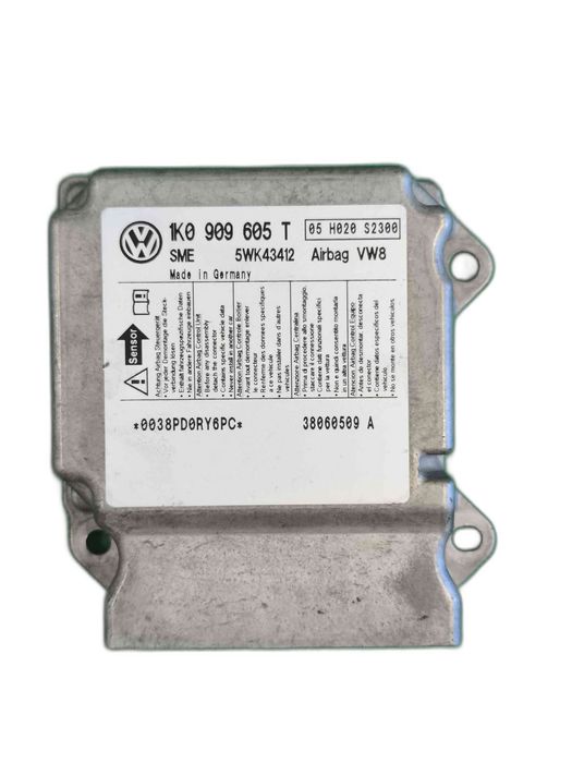Centralina Airbag VW GOLF V 1K0909605T (OEM) | 5WK43412 (OEM)