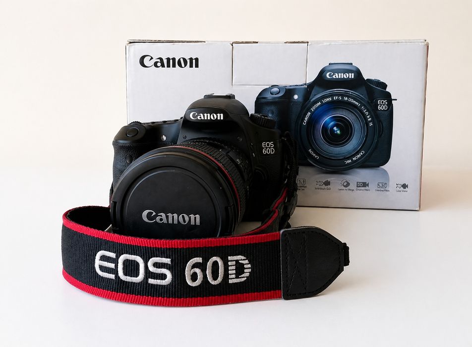 Canon 60D - Lente Canon L 17-40mm f/4 – Kit Completo (Excelente Oportunidade)