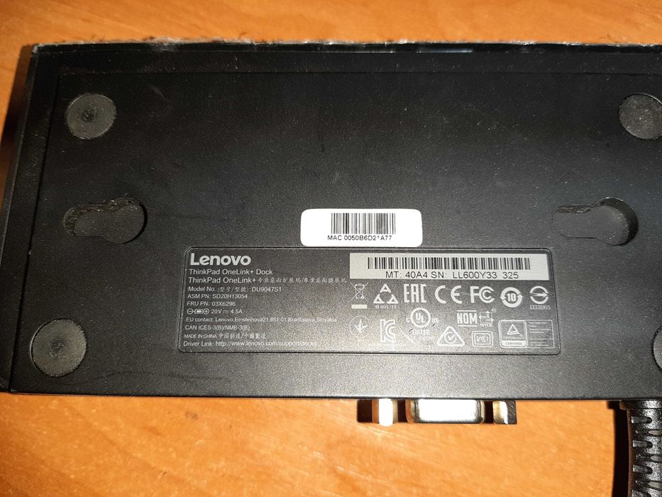 Док станція - Dock ThinkPad OneLink+ du9047s1