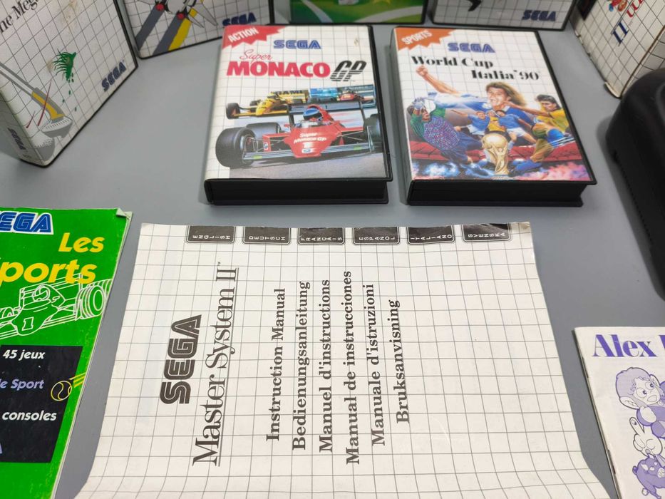 Sega Master System 2 + Jogos