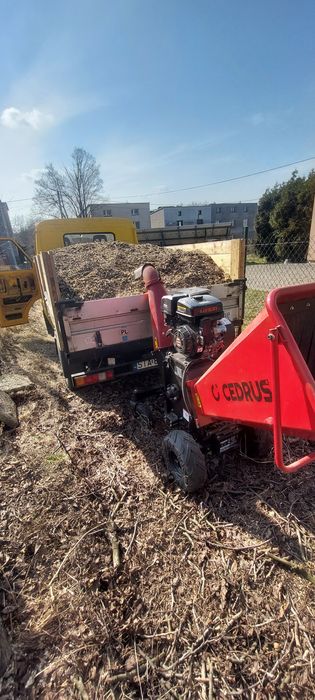 Transport/Wywóz/Usługi Ogrodnicze/Usługa rębakiem spalinowym
