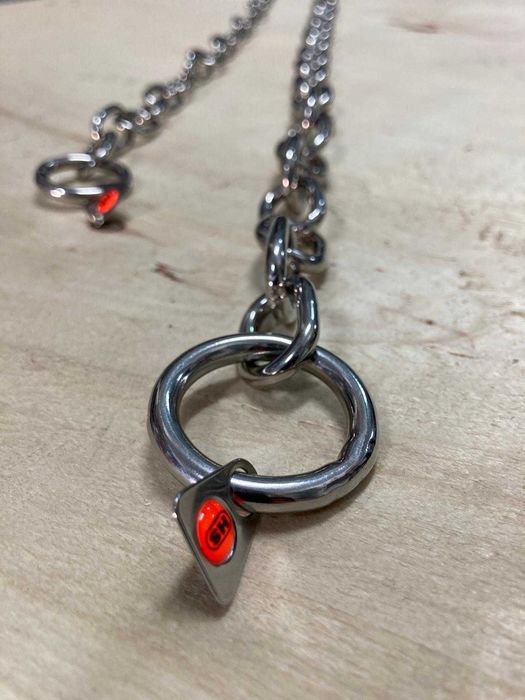 HS Sprenger Coleira Estranguladora Aço Inox Elos Curtos - NOVA