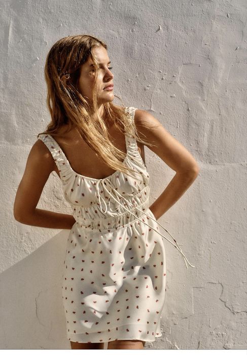 Сатинова сукня Zara, s