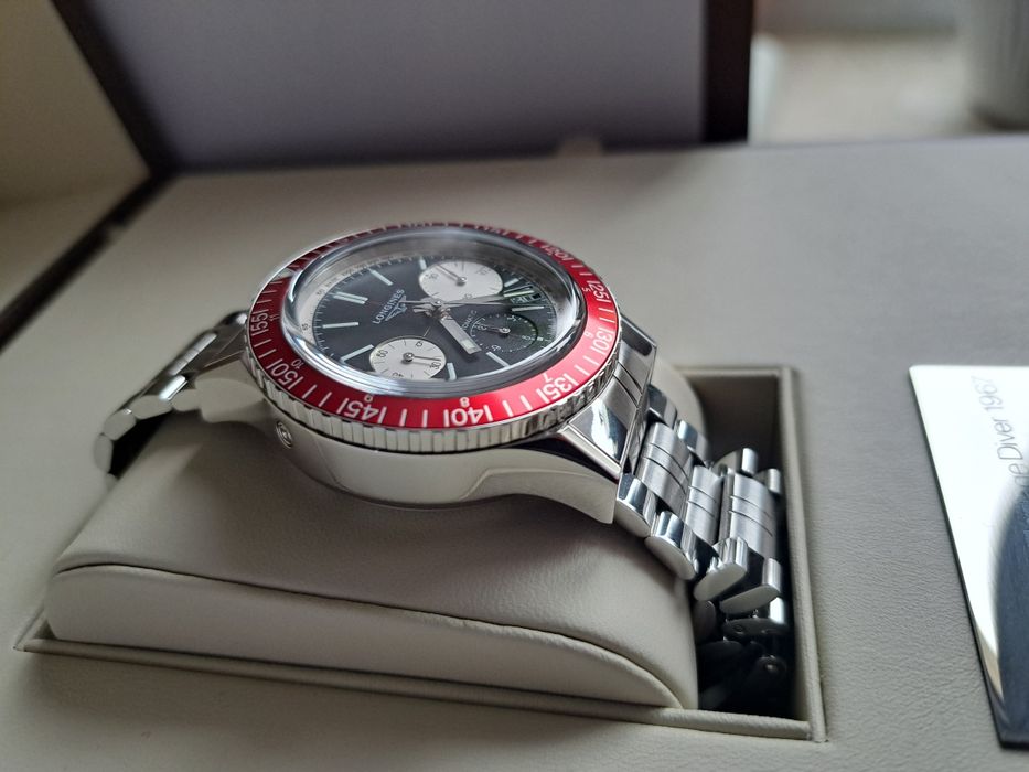 Longines Heritage Diver 1967 Column-Wheel Chronograph L2.808.4.52.0