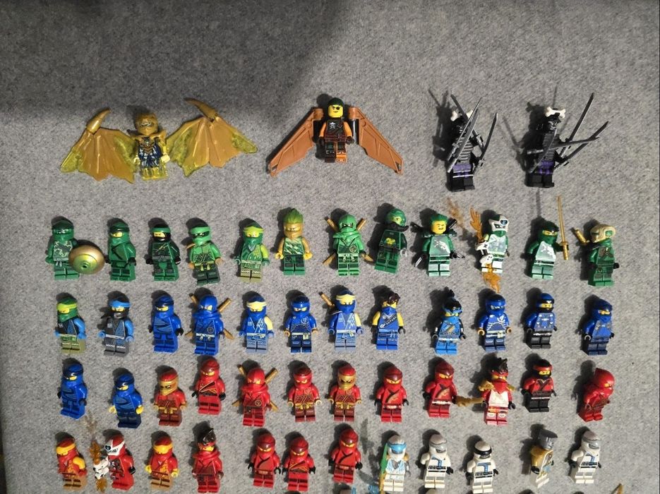 Lego ninjago mix minifigurek 120szt.