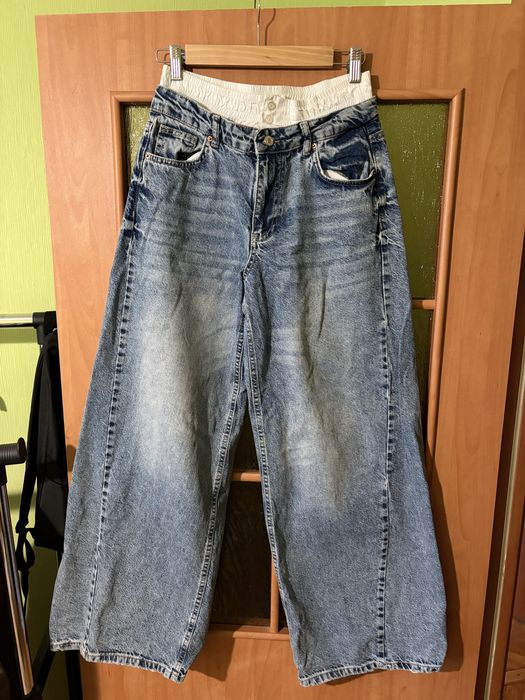 Жіночі джинси з подвійним поясом