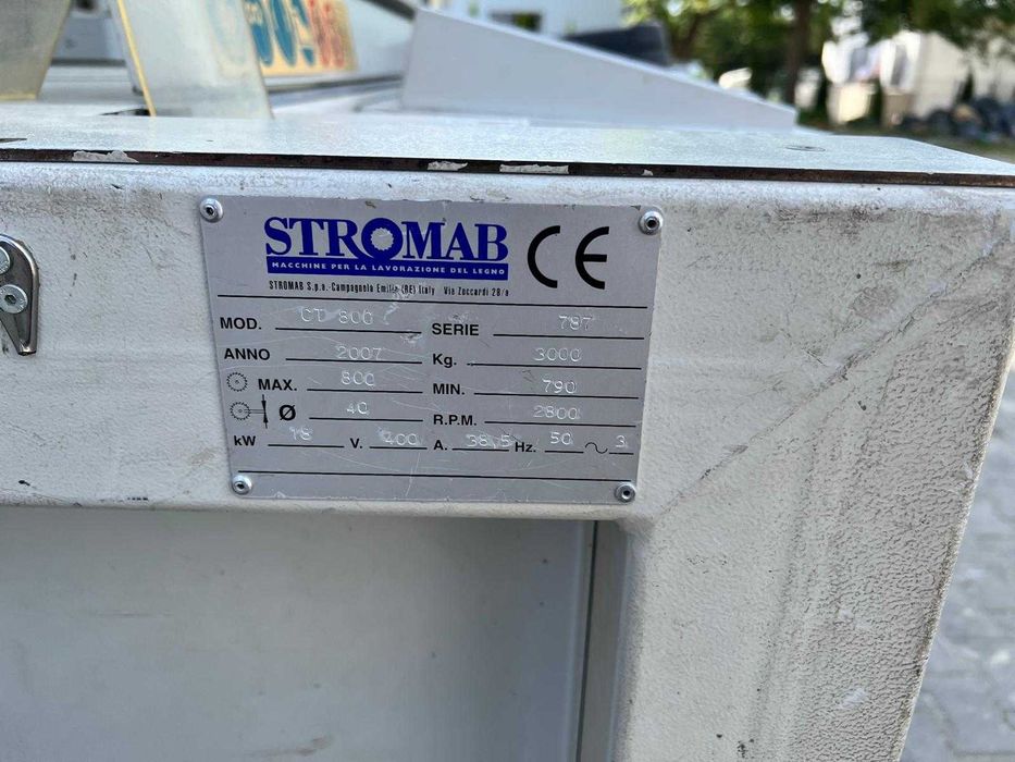 Centrum tnące do belek STROMAB CT800