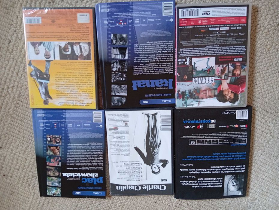 Filmy na DVD i VCD (PL )- 7 pozycji