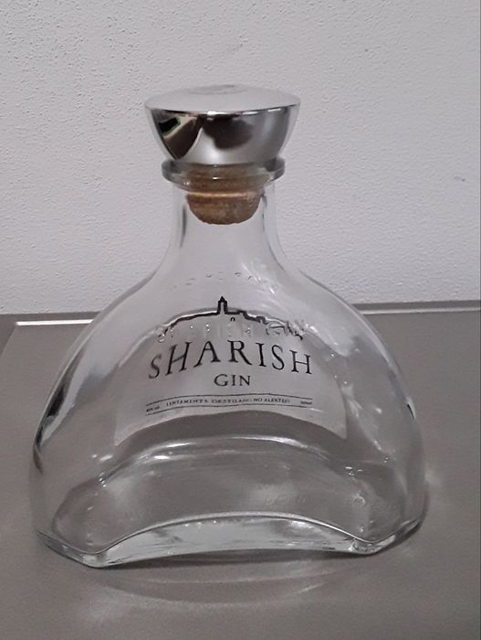 Garrafa VAZIA de Sharish Gin, 500 ml
