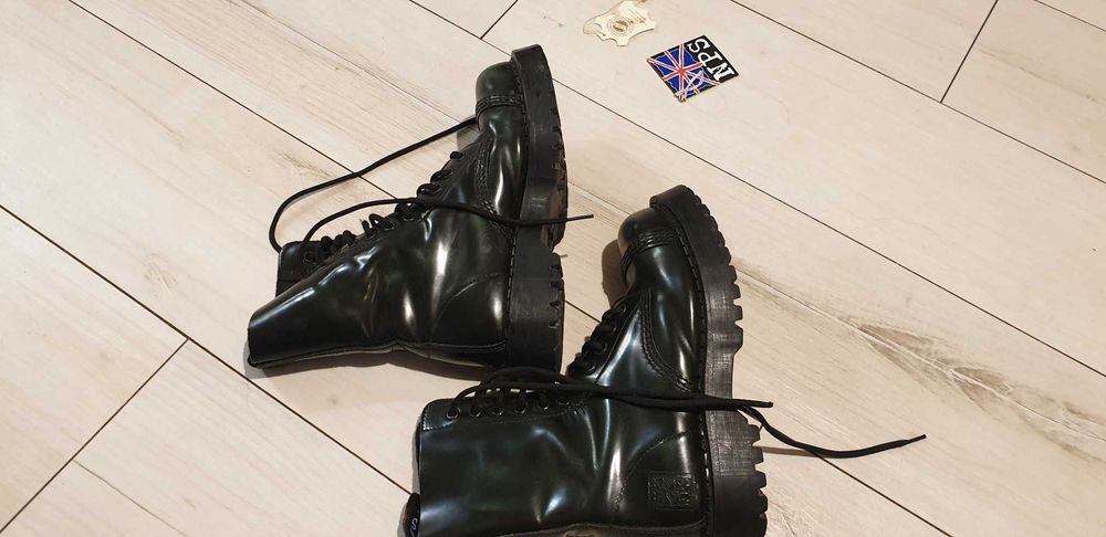 Oryginalne angielskie glany NPS Shoes Ltd roz 38