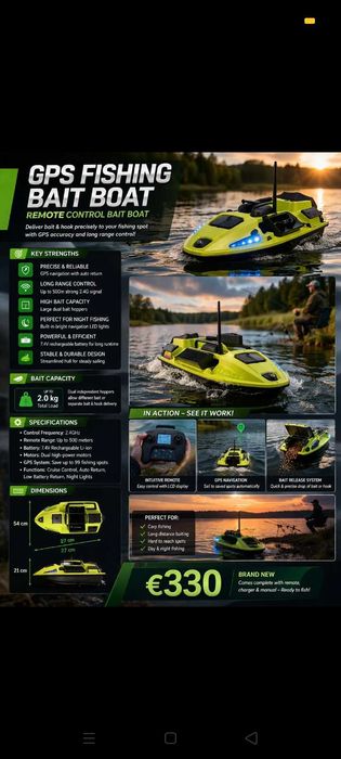 Pesca Robô 330€. Oportunidades