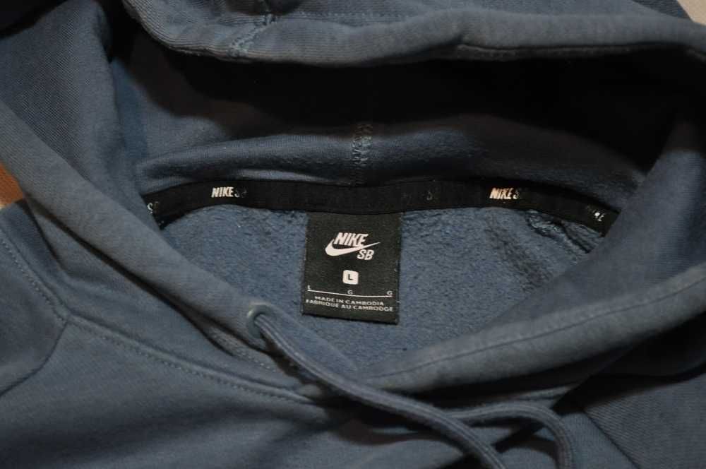NIKE SB L męska bluza z kapturem bawełniana kangurka i13v