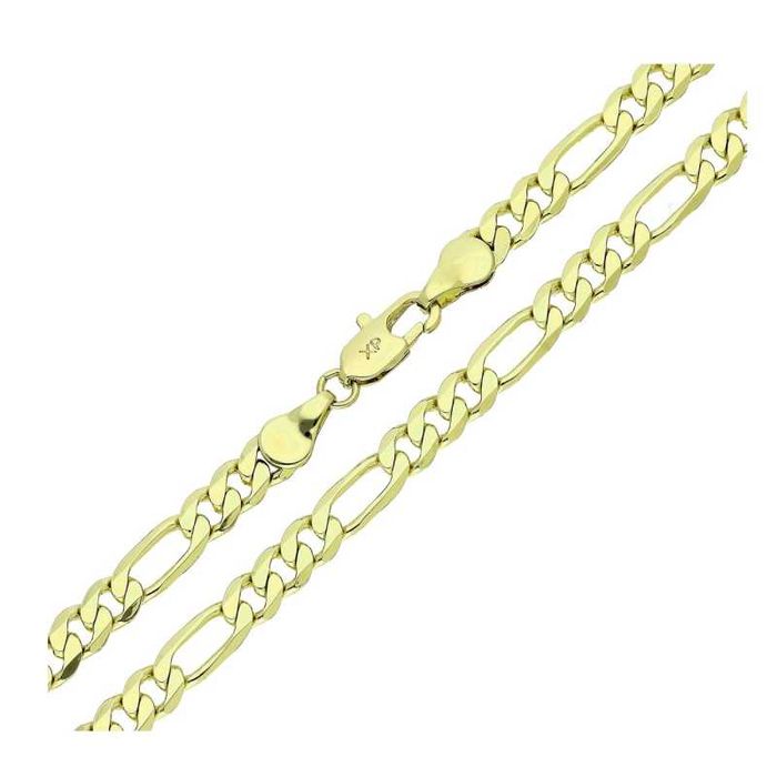 89515 Łańcuszek 14k pozłacany 50 CM 5 MM splot figaro