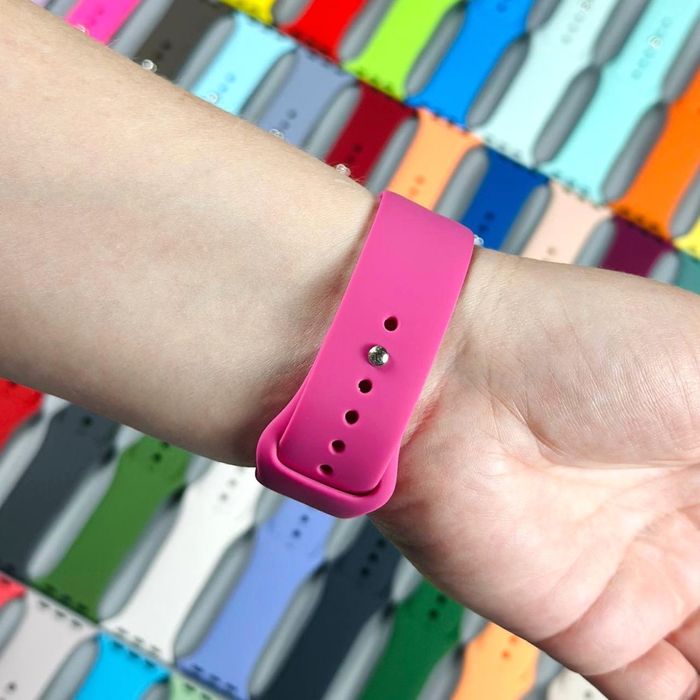 Ремінець Apple Watch Silicone Sport band силіконовий класичний
