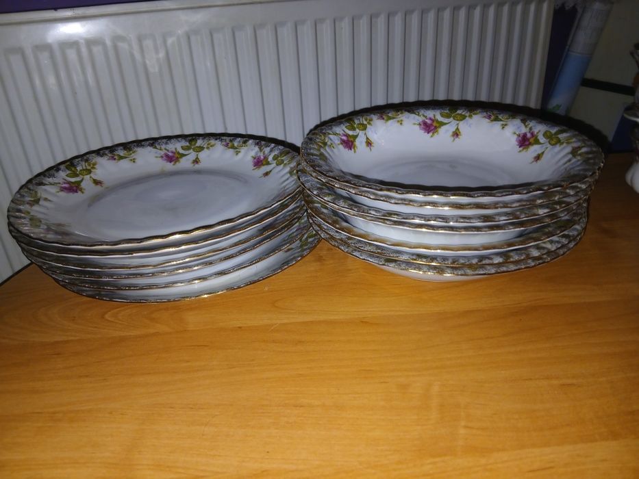 Talerze Chodzież Iwona – 10 płaskich i 3 głębokie