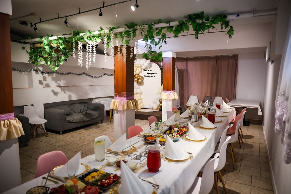 Sala na imprezy, urodziny, parkiet, parking + catering, centrum Łodzi, wolne terminy