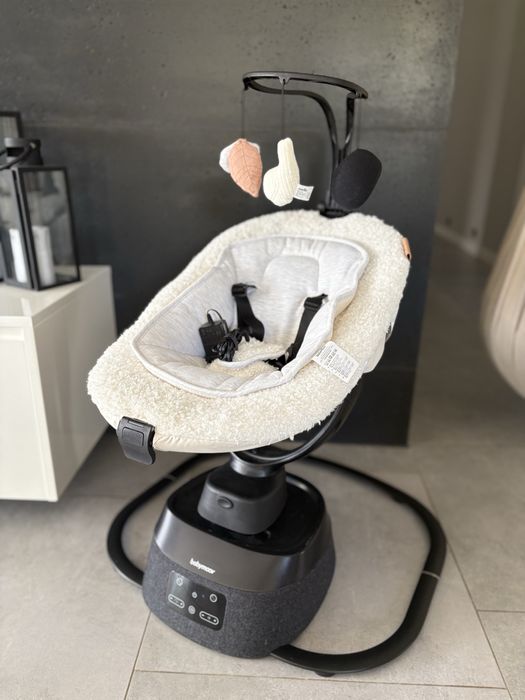 Leżaczek bujaczek Babymoov Swoon Evolution curl white do 9kg