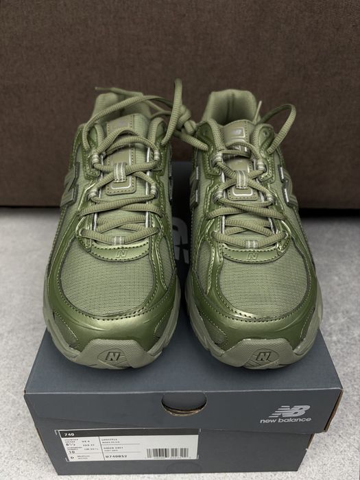 New Balance 740 (42/42,5/43/44/45/45,5) кросівки хакі оригінал