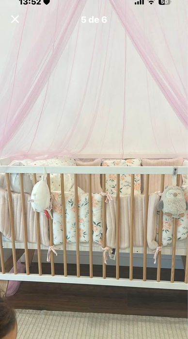 Cama zy baby  3 em 1  mais Colchao