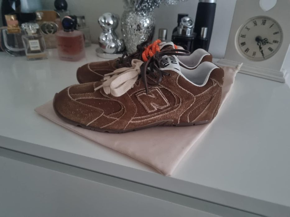 Sneakersy miu miu with New Balance