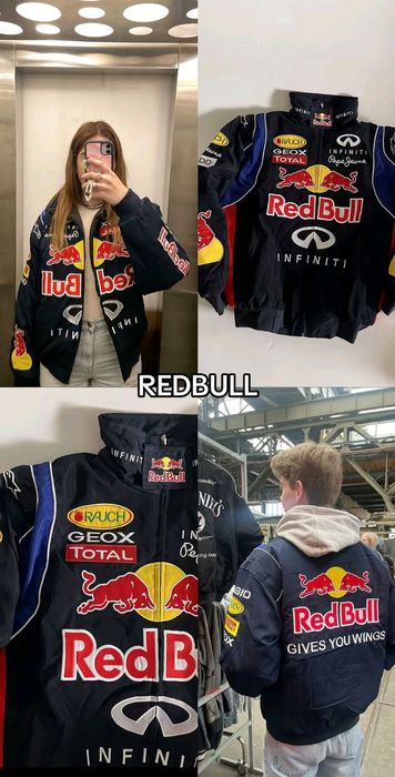 Гоночна куртка Red bull/бомбер Red Bull Racing/Red bull/Бомбер Редбул