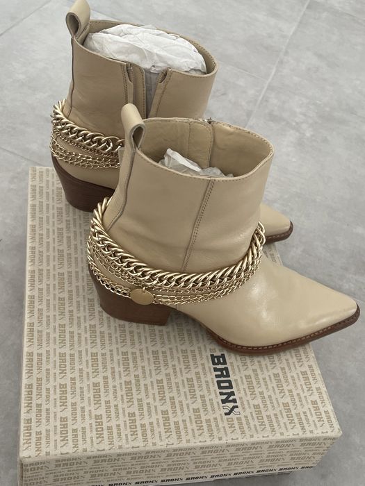 Botas beges BRONX