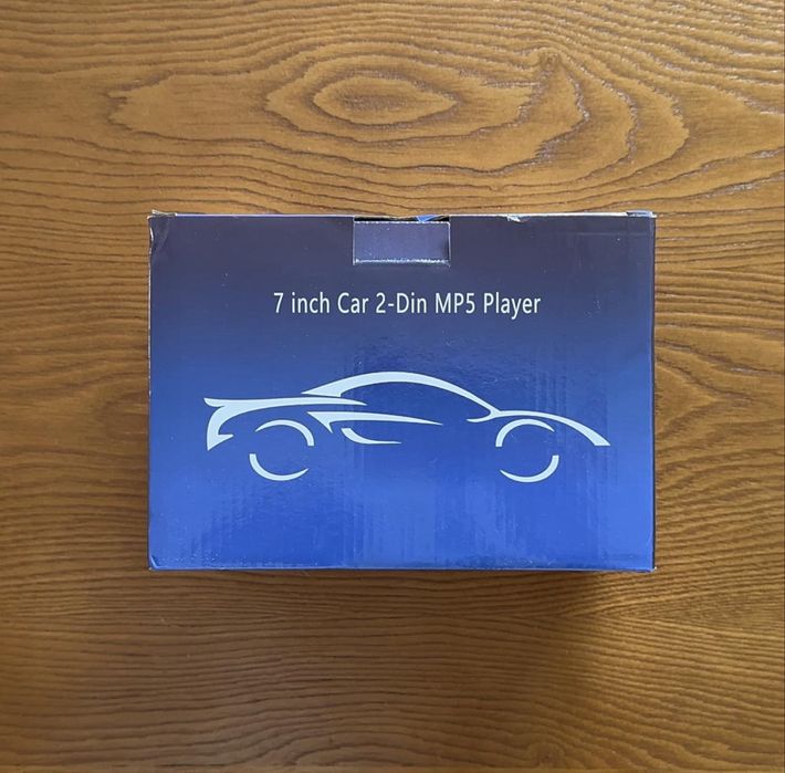 Rádio para automóvel com ecrã de 7 polegadas