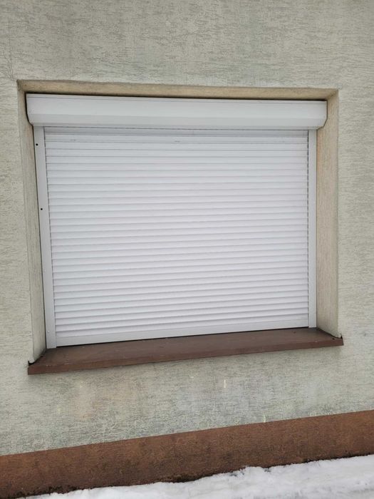 Roleta zewnętrzna aluminiowa/antywłamaniowa 165x140cm