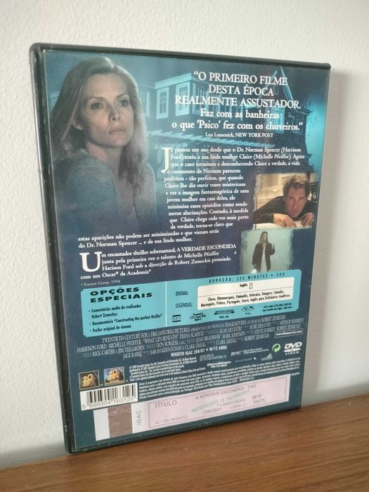 Filme DVD: A Verdade Escondida - What Lies Beneath