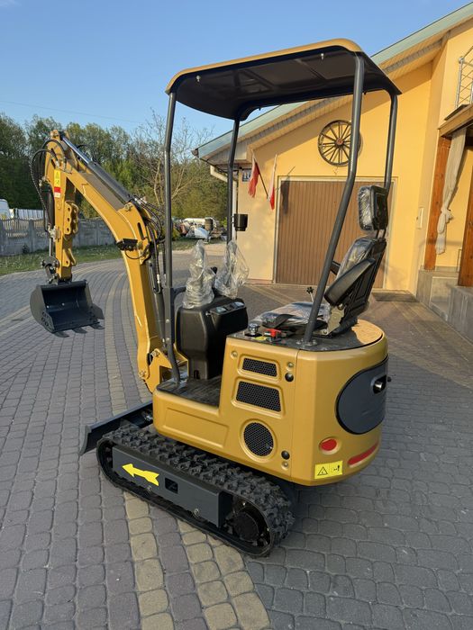 Minikoparka Ycw10 , skrętne  ramie
