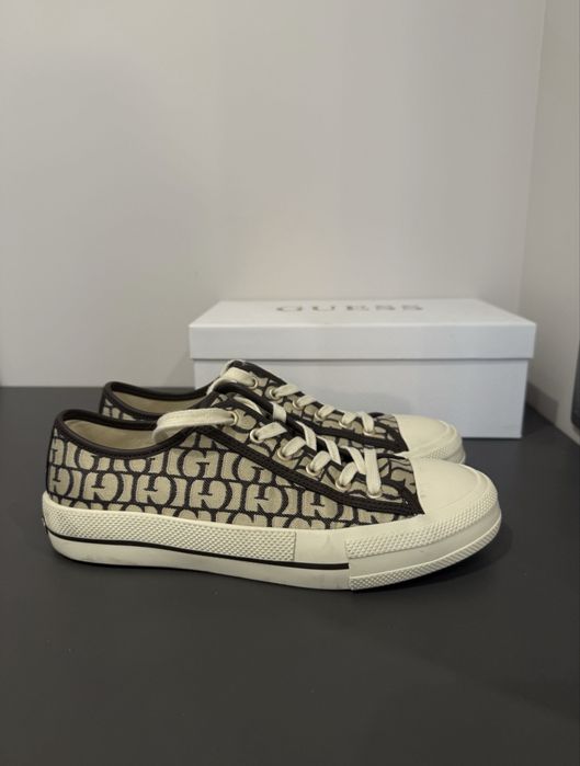 Кеди Guess CAREY оригінал коричневі розмір 39-39,5 жіночі